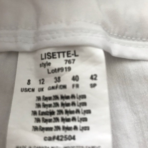 Lisette capris size 8 - Picture 3 of 3